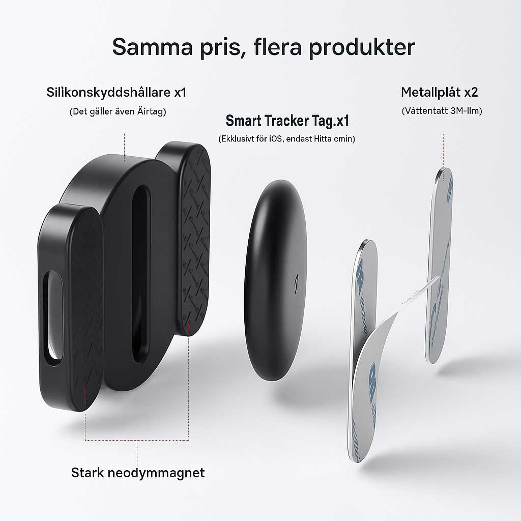 TrackSphere – Smart GPS Lokaliseringstag för Värdesaker | Spåra Det Du Håller Kärt med Enkelhet